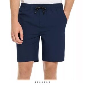 Hurley Men's Athletic Shorts - Navy Blue